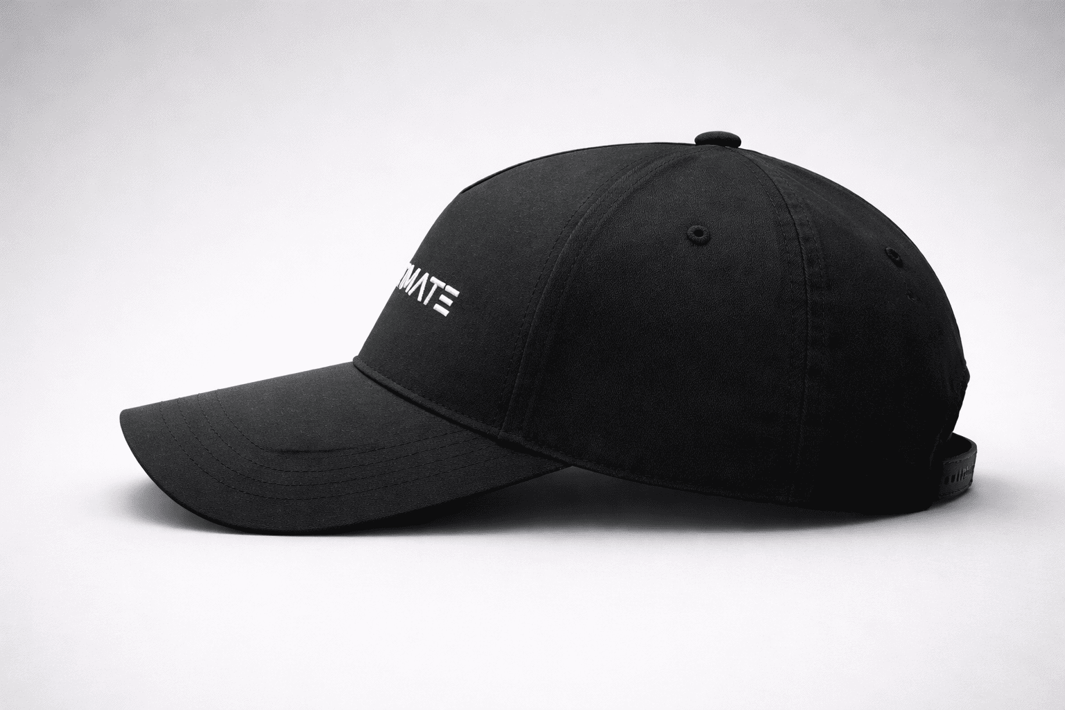 Premium Black Performance Snapback Cap - Image 3